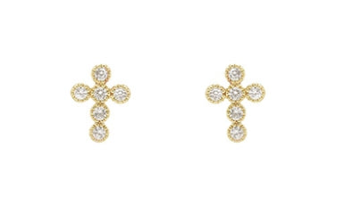 X-Small Cross Studs