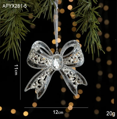 Arylic Plastic Holiday Indoor Hanging Ornaments Decorations Hanging Ornaments
