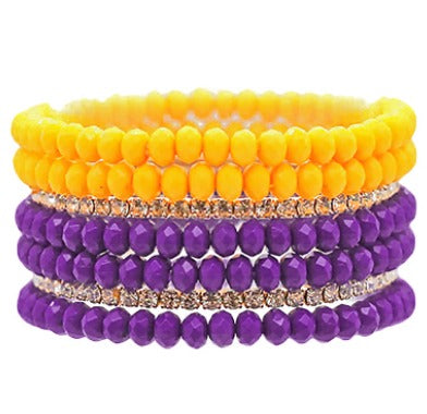 7 Row Seed Bead Bracelet