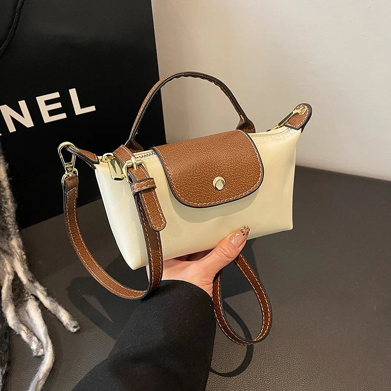 Small Magnetic Buckle Crossbody Bag