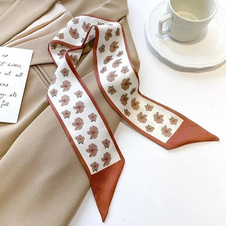 Silk Scarf Necklace