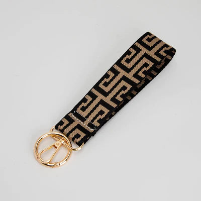 Maze Pattern Wristband Keychain