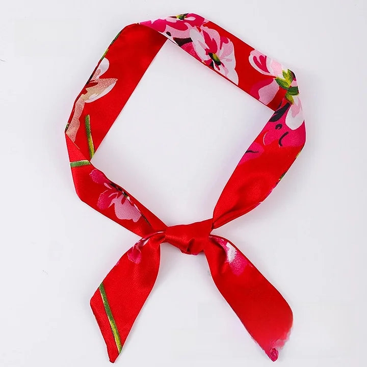 Silk Scarf Necklace