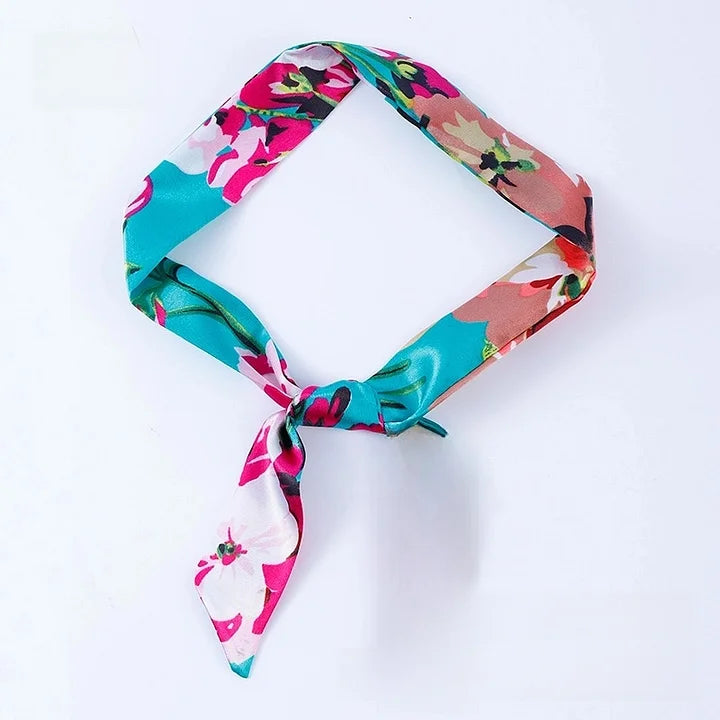 Silk Scarf Necklace