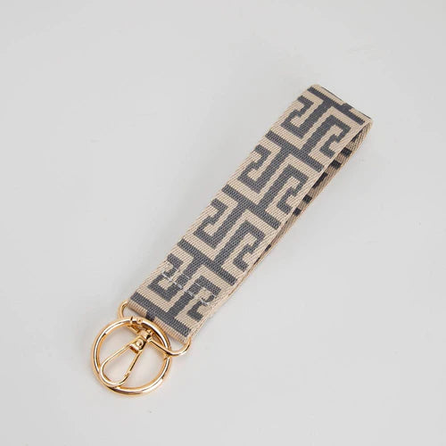 Maze Pattern Wristband Keychain