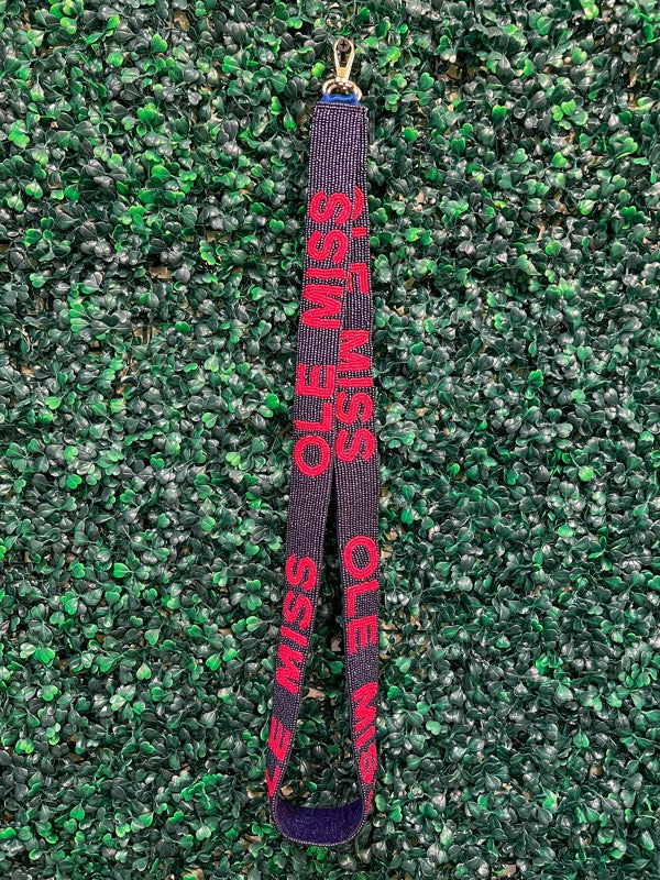 Ole Miss Purse Strap