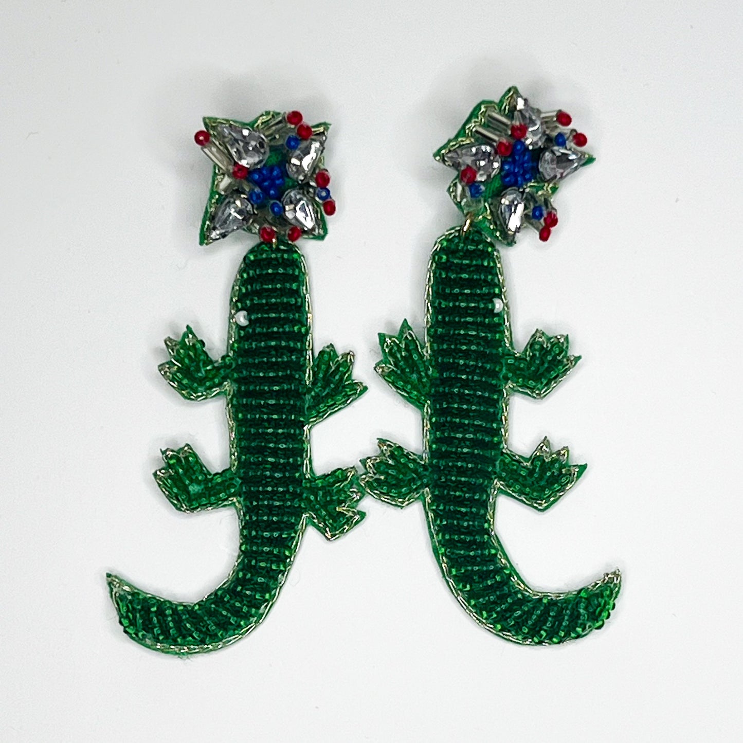 Gator Earrings