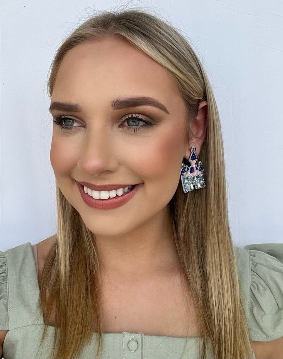 Liv Luxe Castle Earrings