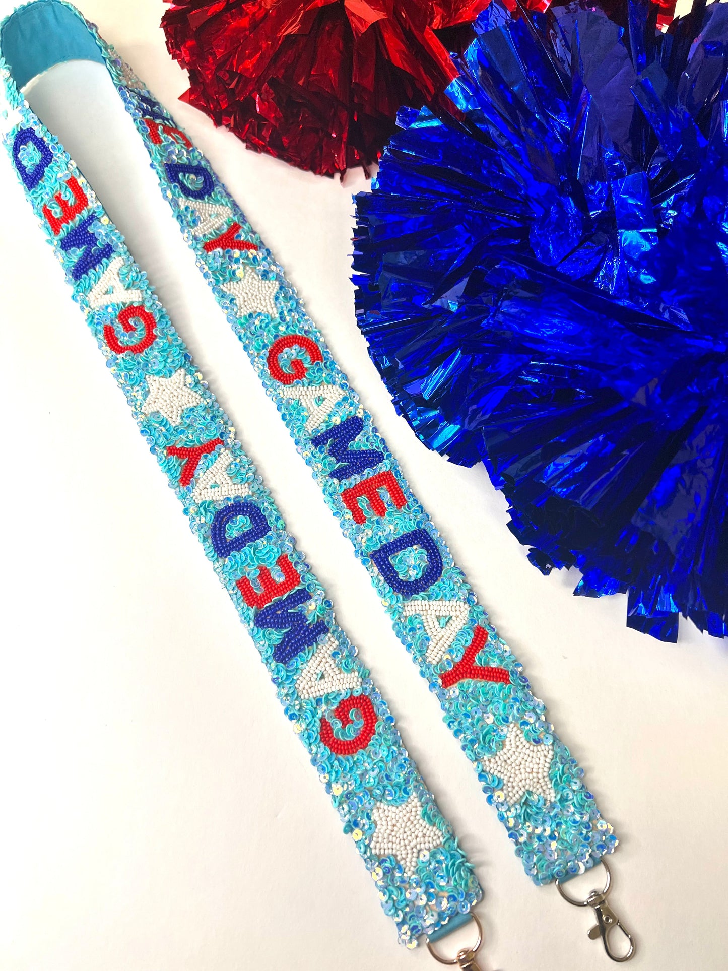 Game Day Sequin Purse Straps