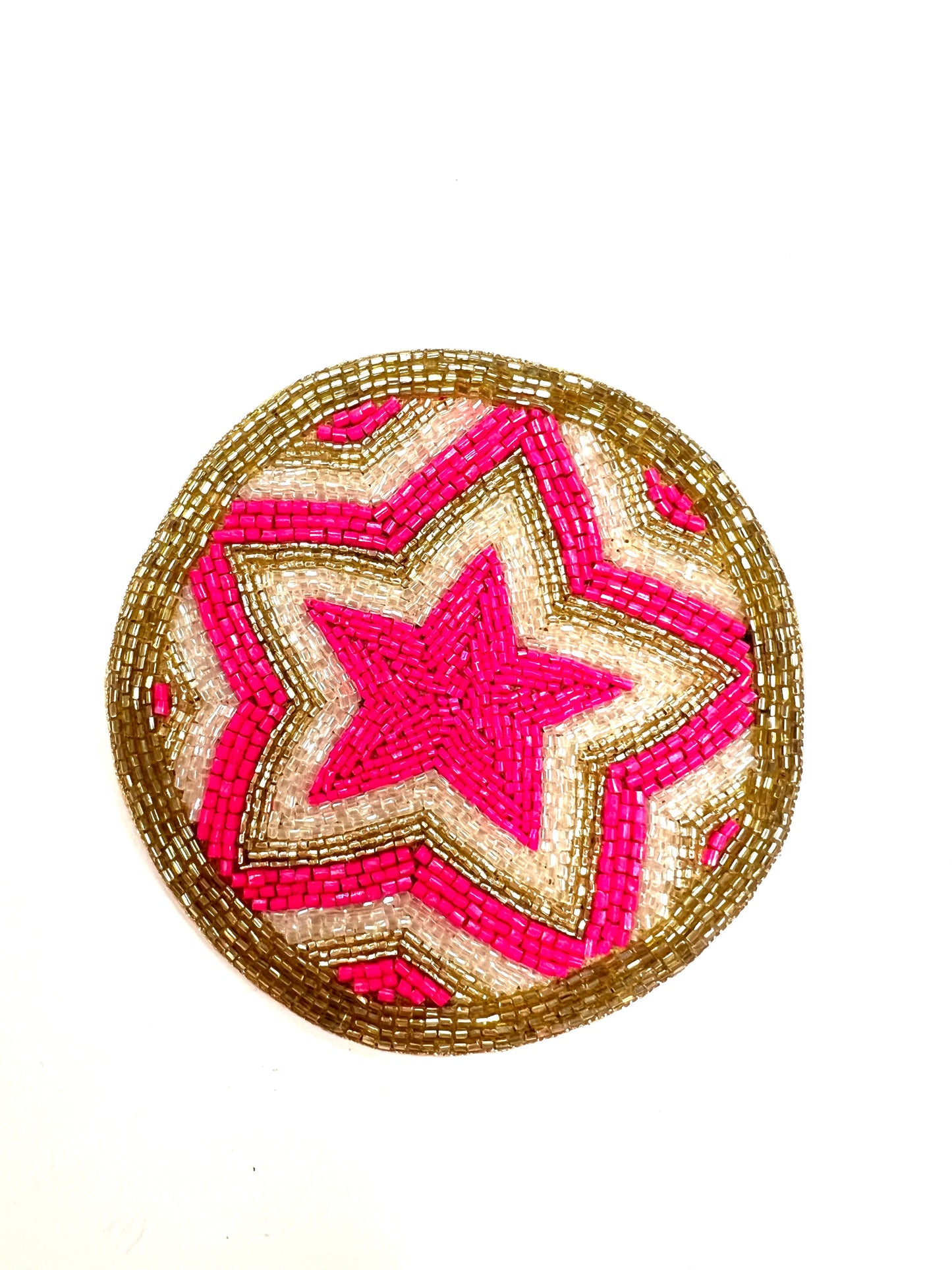 Star Beaded Coaster