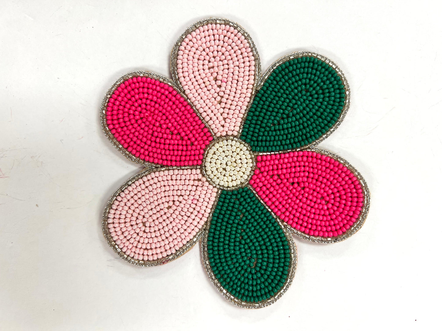 Flower Beaded Coasters