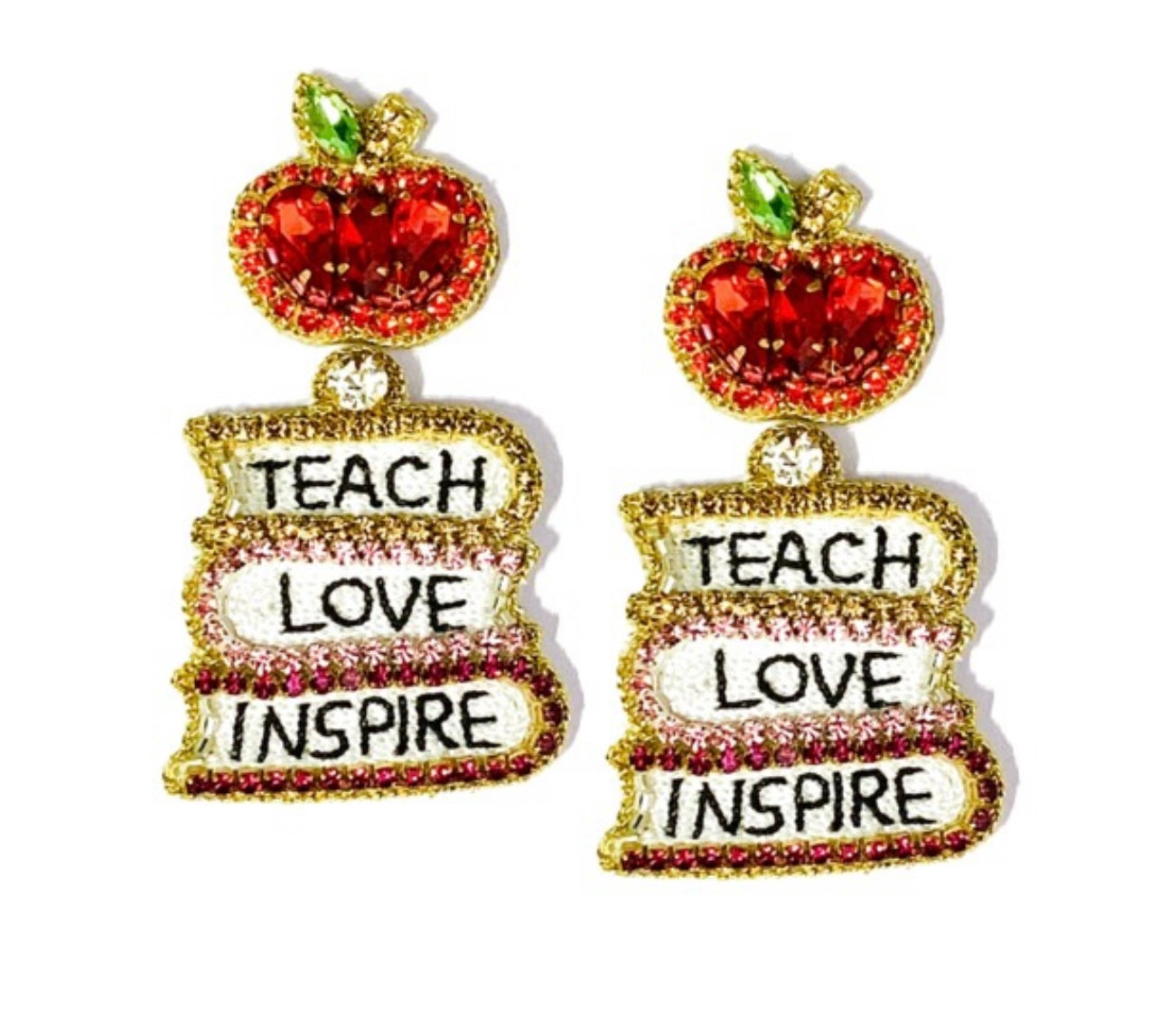 Teach, Love & Inspire Luxe Earrings