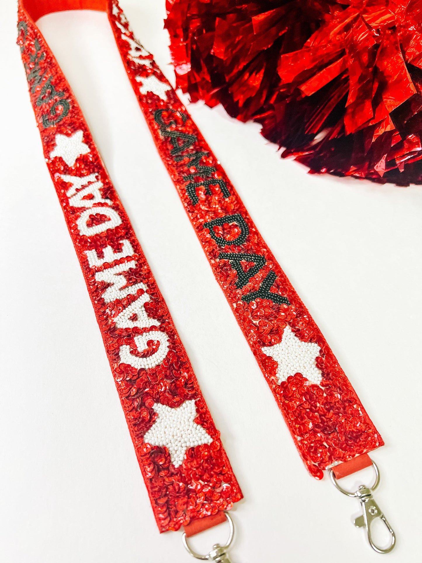 Game Day Sequin Purse Straps