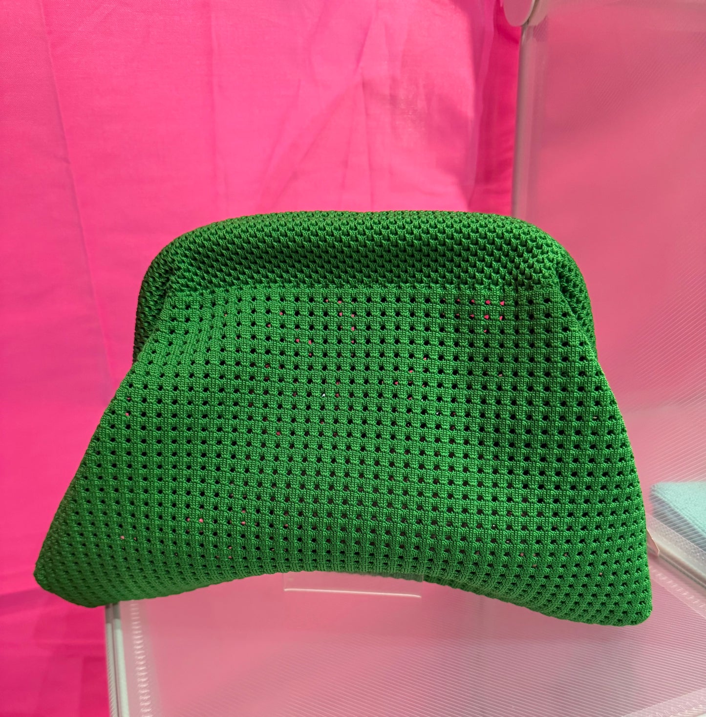 Canvas Solid Color Square Clutches
