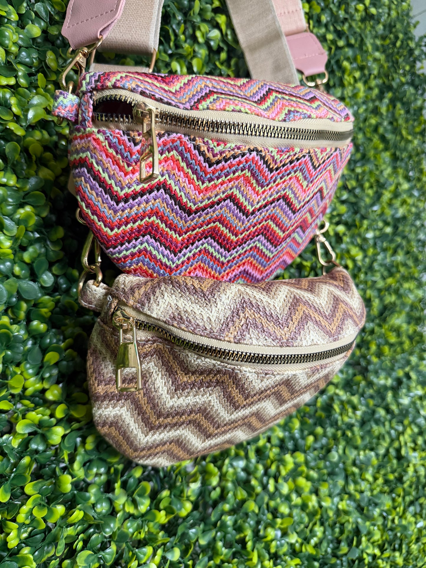 New Arrival Zigzag Crossbody