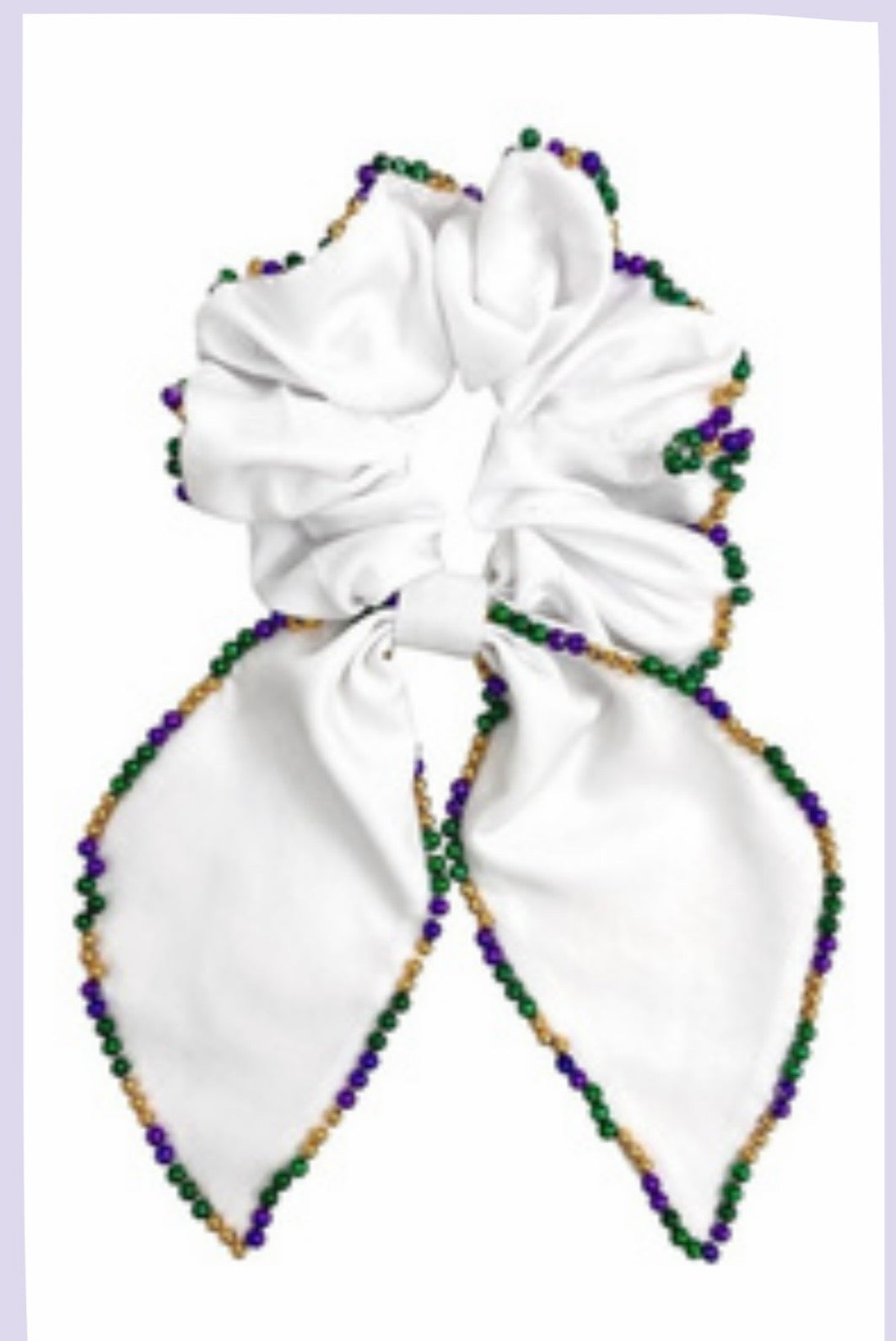 New Arrival Mardi Gras Scrunchie
