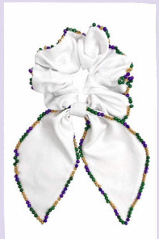 New Arrival Mardi Gras Scrunchie
