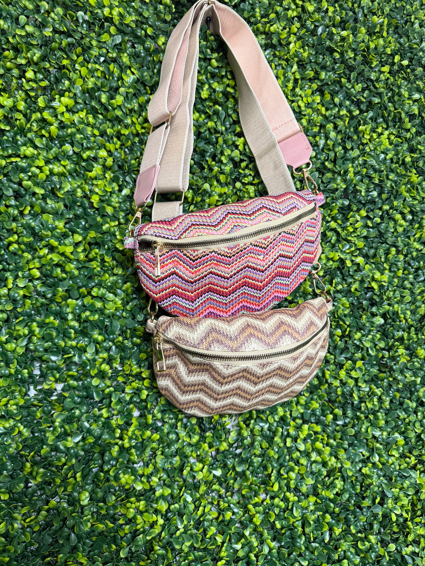 New Arrival Zigzag Crossbody