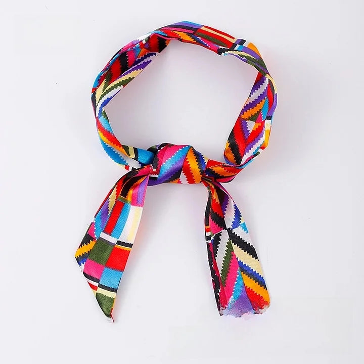 Silk Scarf Necklace