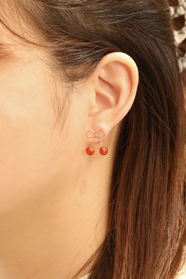 Charm Bow Earrings