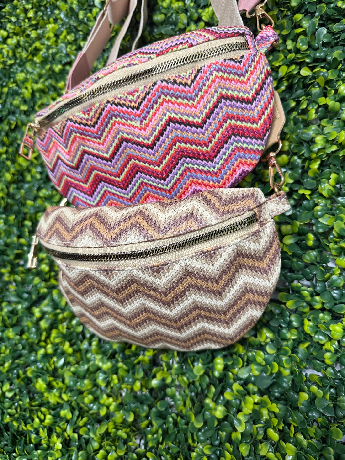 New Arrival Zigzag Crossbody