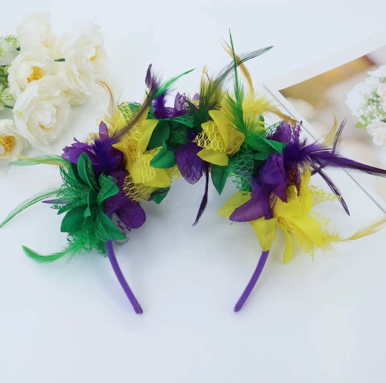 Mardi Gras headband