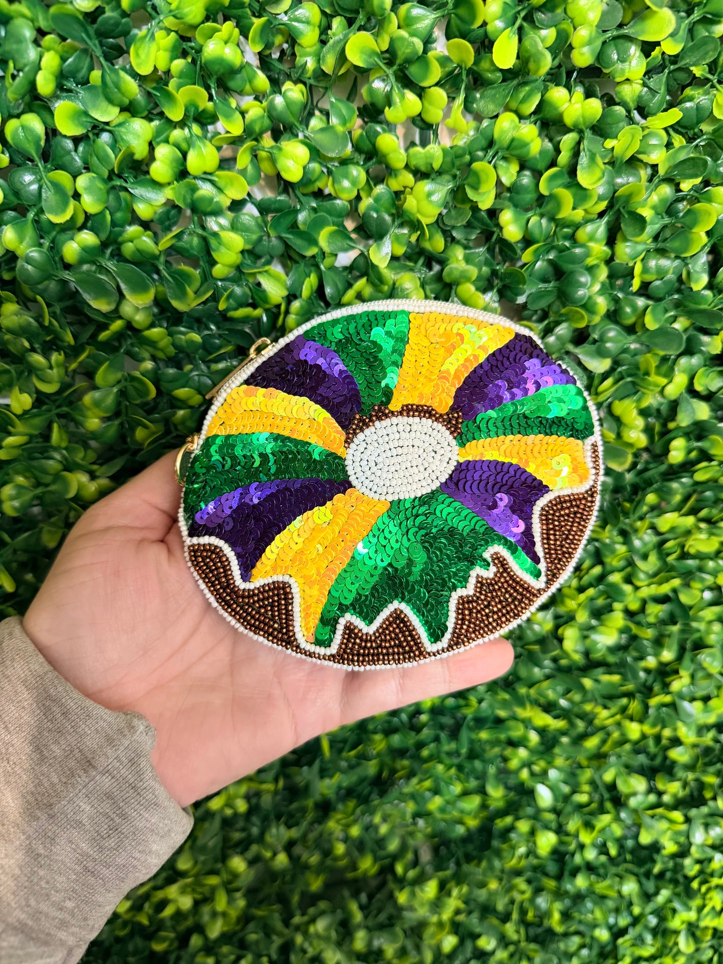 New Arrival King Cake Coin Bag