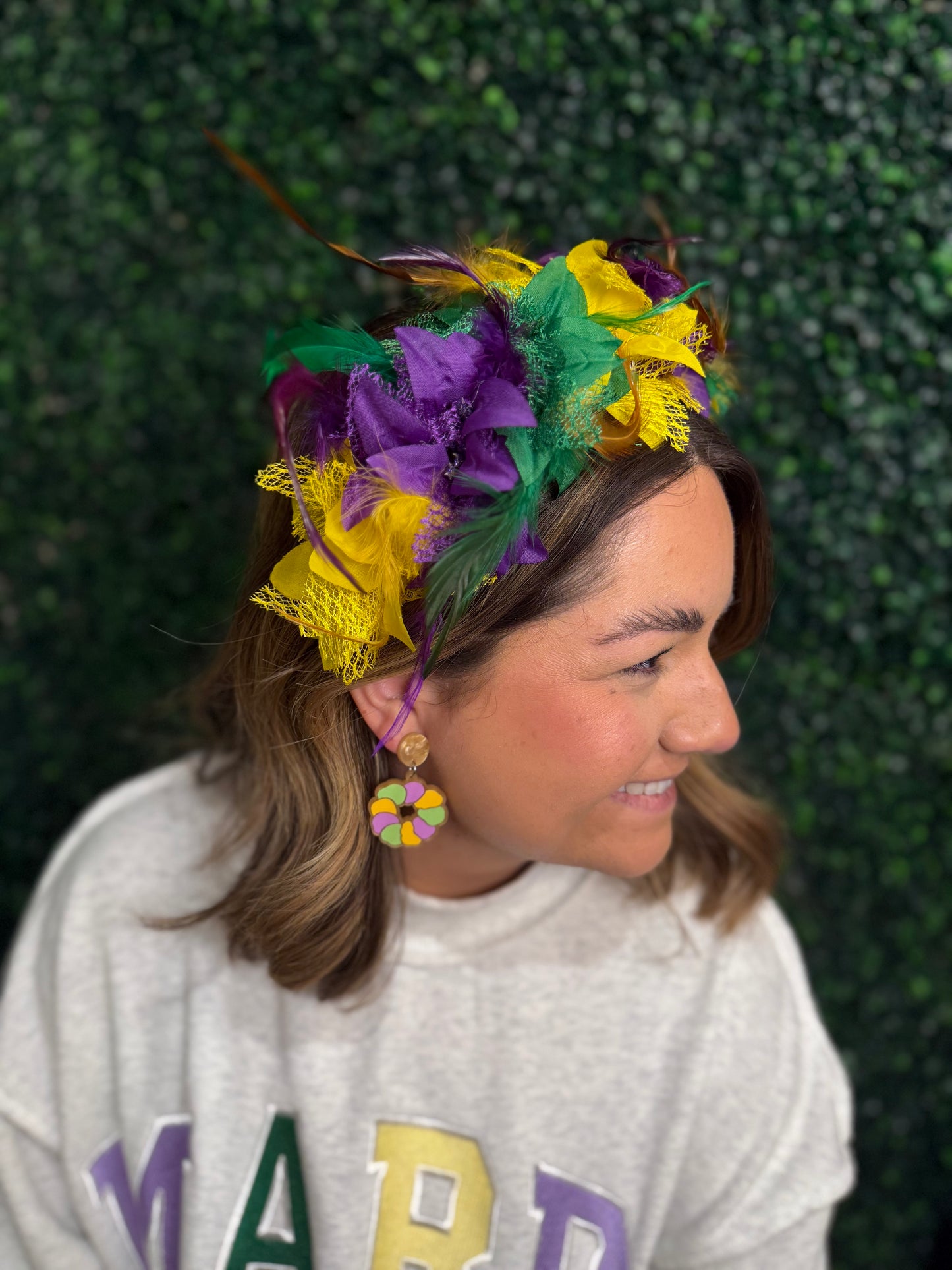 Mardi Gras headband