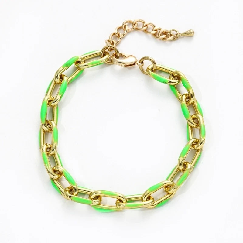 Oval Copper Bracelets