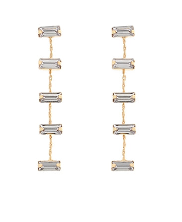Emerald Cut Earrings