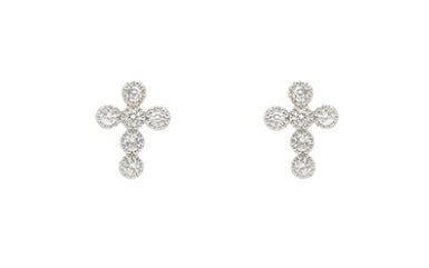 X-Small Cross Studs