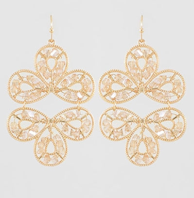 Half Flower Dangle