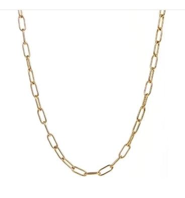 Casual Minimalist Gold Necklace