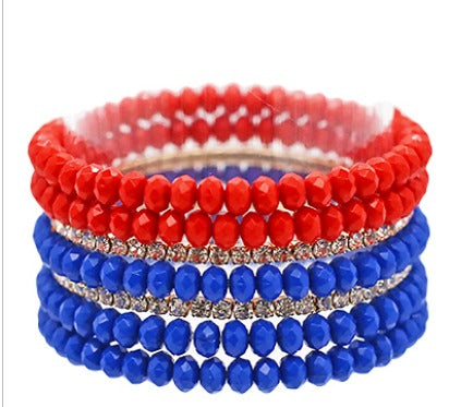 7 Row Seed Bead Bracelet