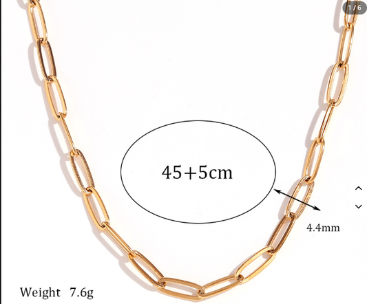 Paperclip Necklace