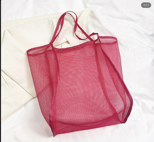New Arrival Mesh Beach Tote
