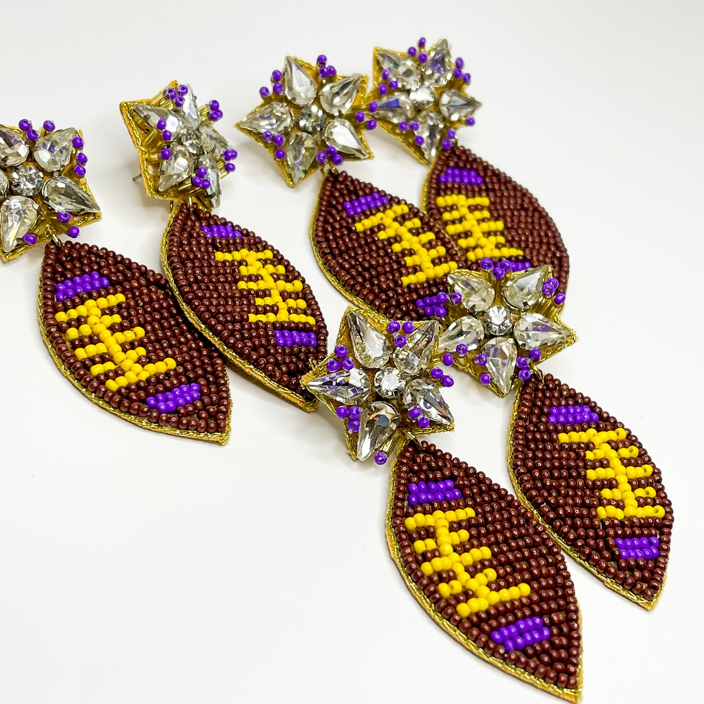 Beaded Footballs