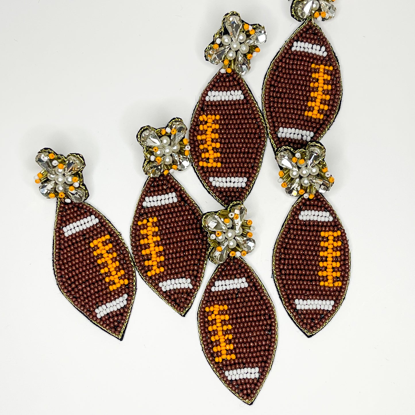 Beaded Footballs