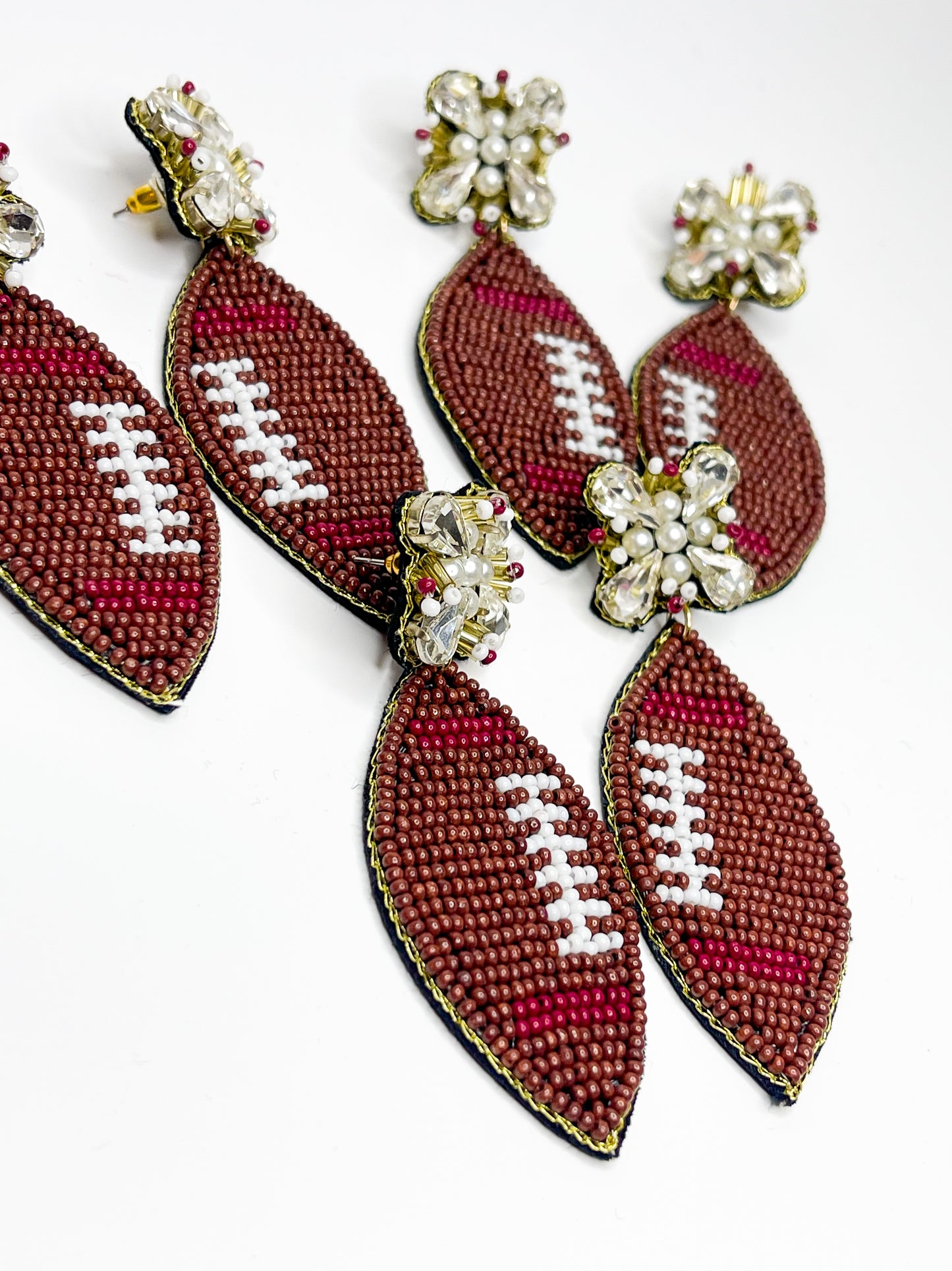 Beaded Footballs