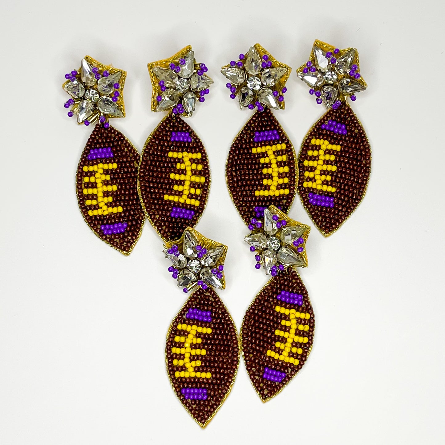 Beaded Footballs