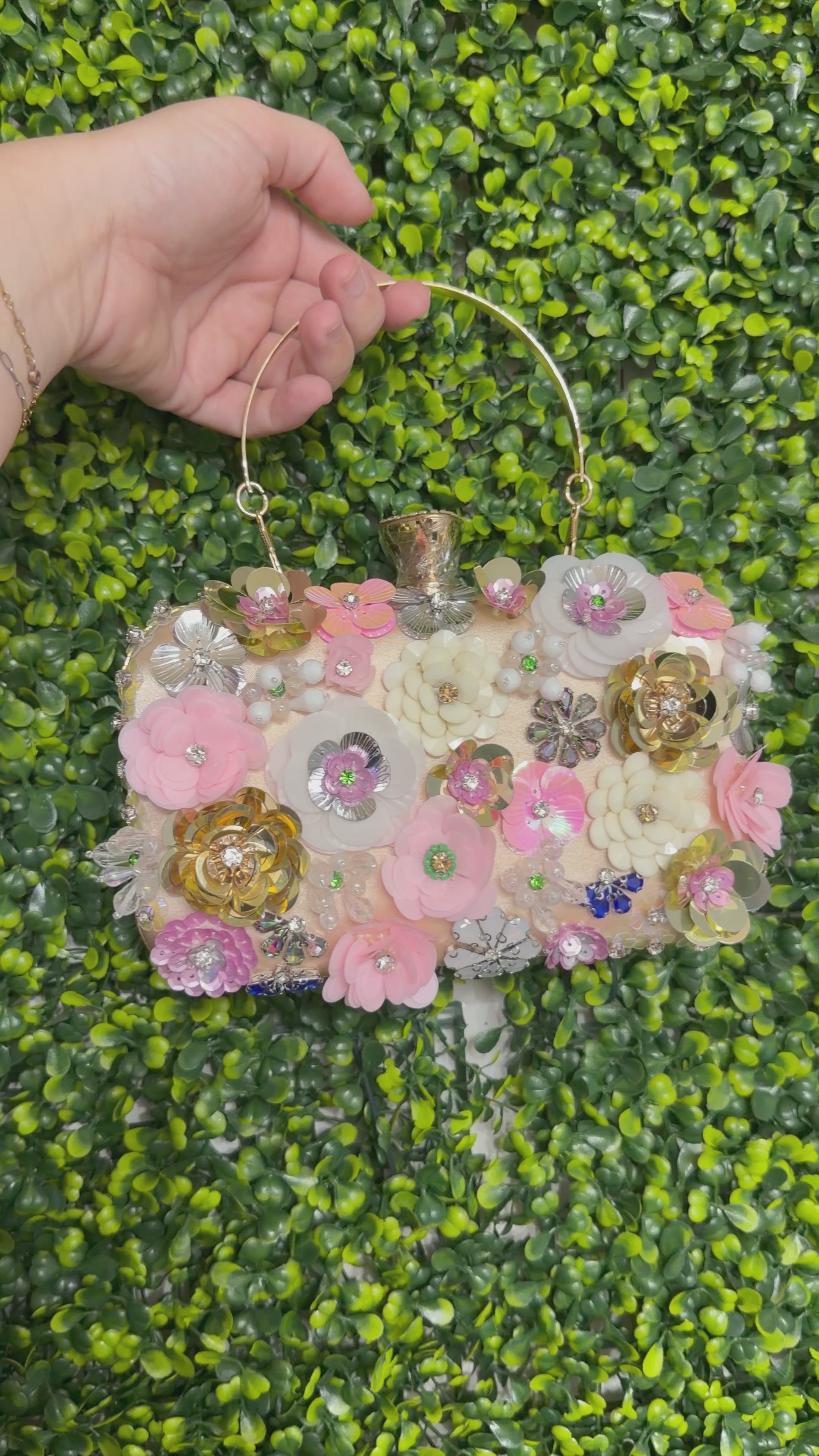 New Arrival Flower Clutch – Olivia Michael Designs